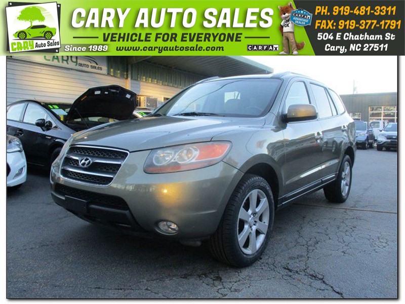 2007 Hyundai Santa Fe Limited For In Cary 2007 Hyundai Santa Fe Limited