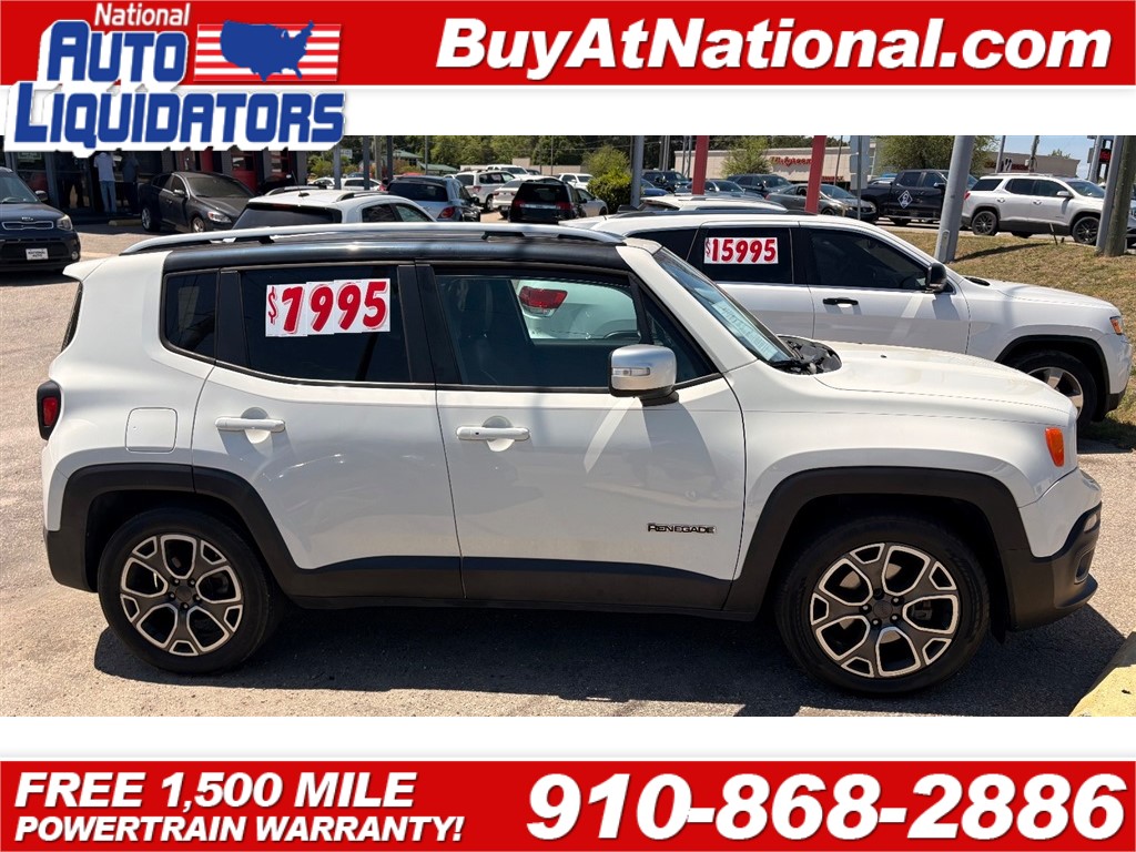 2016 Jeep Renegade Limited FWD for sale in Fayetteville