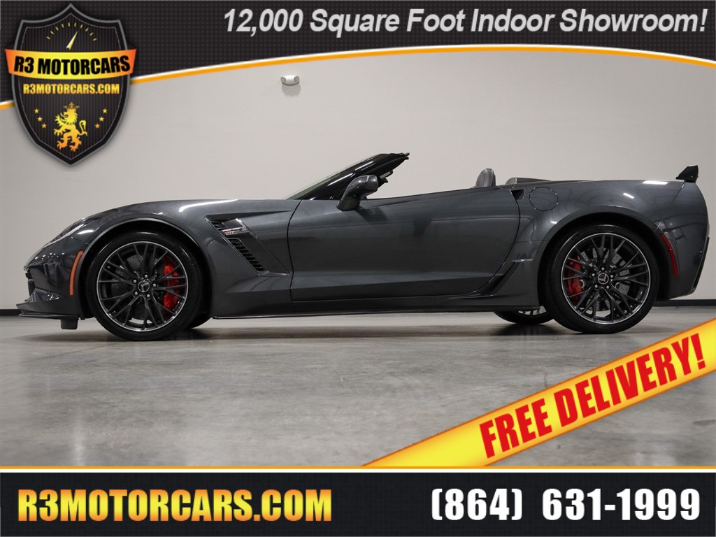 2017 CHEVROLET CORVETTE 3LZ Z06 CONVERTIBLE for sale by dealer