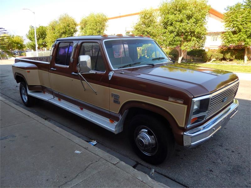 1985 FORD F350  CREW CAB DUALLY 6.9 for sale by dealer