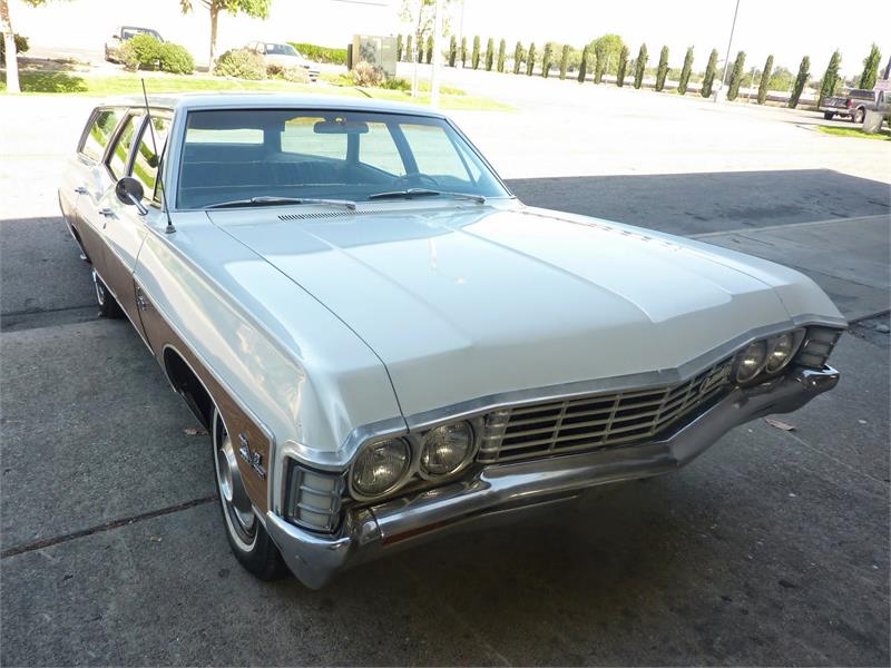 1967 CHEVROLET CAPRICE WAGON 396 for sale by dealer