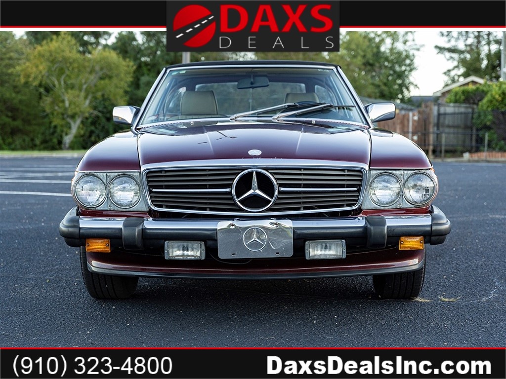 1987 MERCEDES-BENZ 560 SL for sale by dealer
