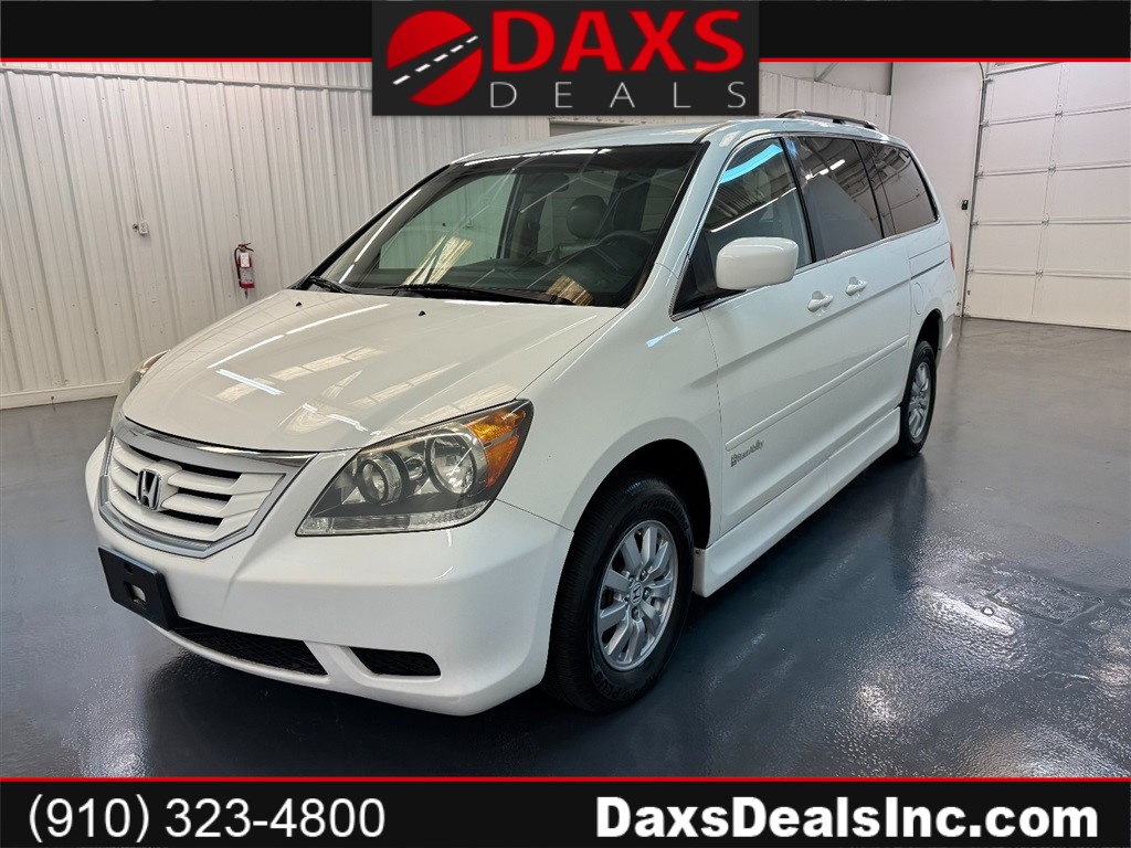 2010 HONDA ODYSSEY EX WITH WHEELCHAIR RAMP for sale by dealer