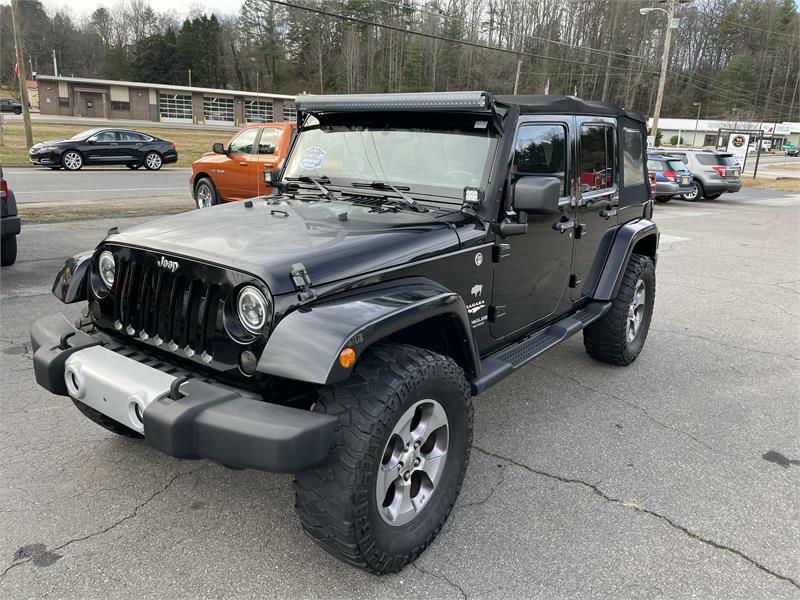 2013 JEEP WRANGLER UNLIMITED 4X4 for sale by dealer