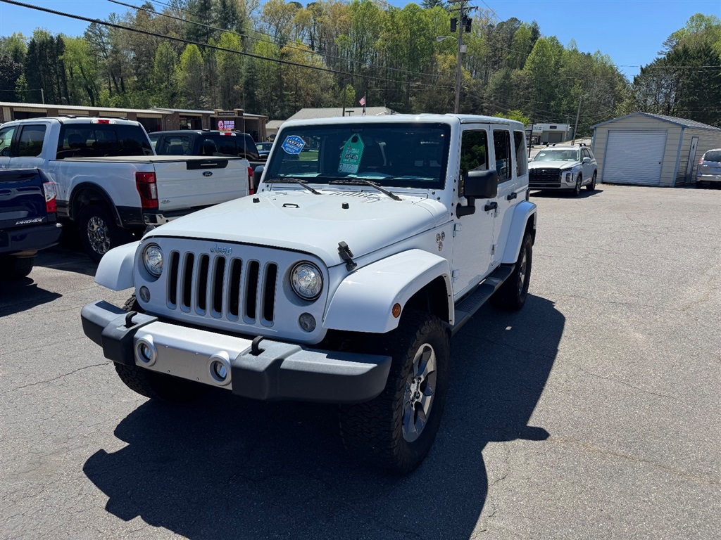 2018 Jeep Wrangler JK Unlimited Sahara 4WD for sale by dealer