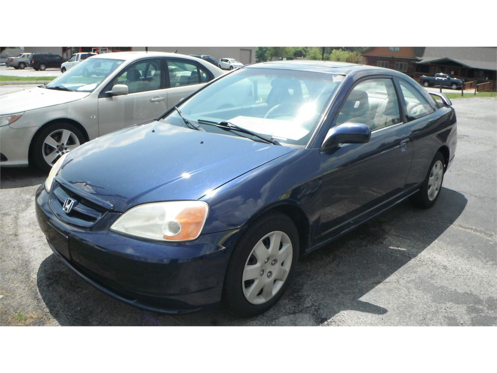 2002 Honda Civic EX coupe for sale by dealer