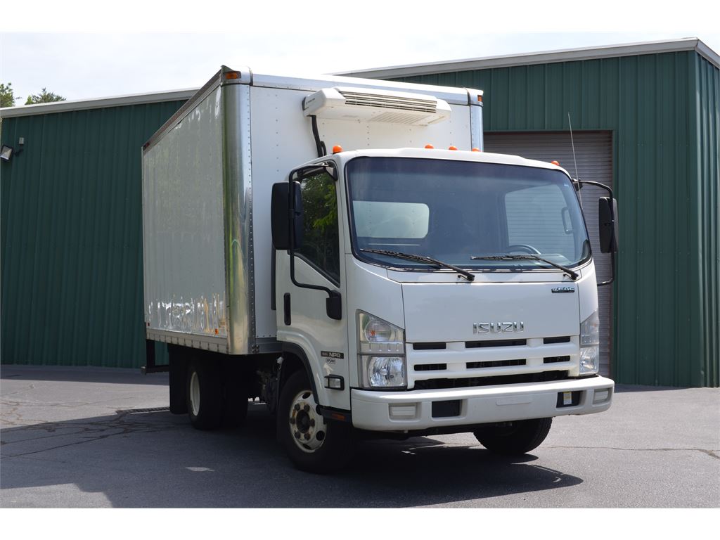 2013 Isuzu NPR Refrigerated Box Truck for sale by dealer