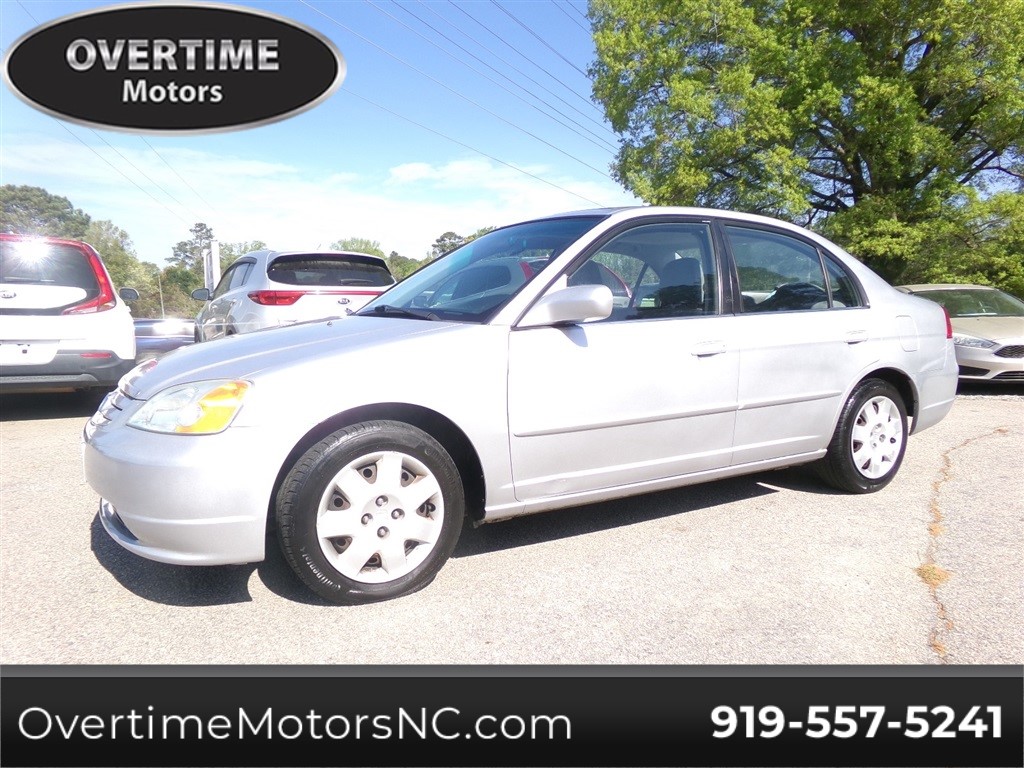 2002 Honda Civic EX sedan for sale by dealer
