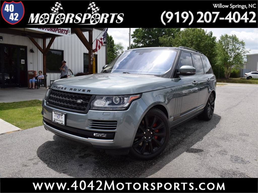 2016 LAND ROVER RANGE ROVER Supercharged for sale by dealer