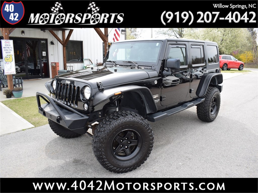 2015 JEEP WRANGLER Unlimited Sahara 4WD for sale by dealer