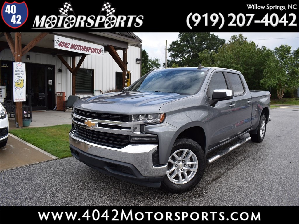 2019 CHEVROLET SILVERADO 1500 LEATHER CREW 4 X4 for sale by dealer