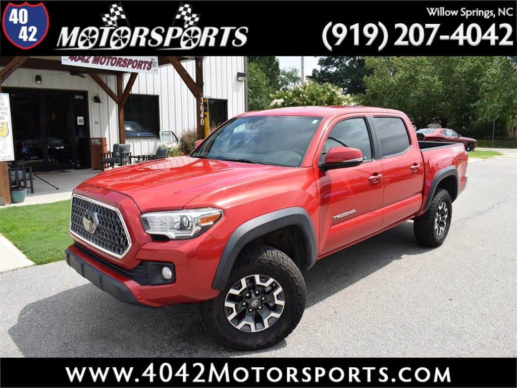 2018 TOYOTA TACOMA SR5 Double Cab V6 4WD for sale by dealer