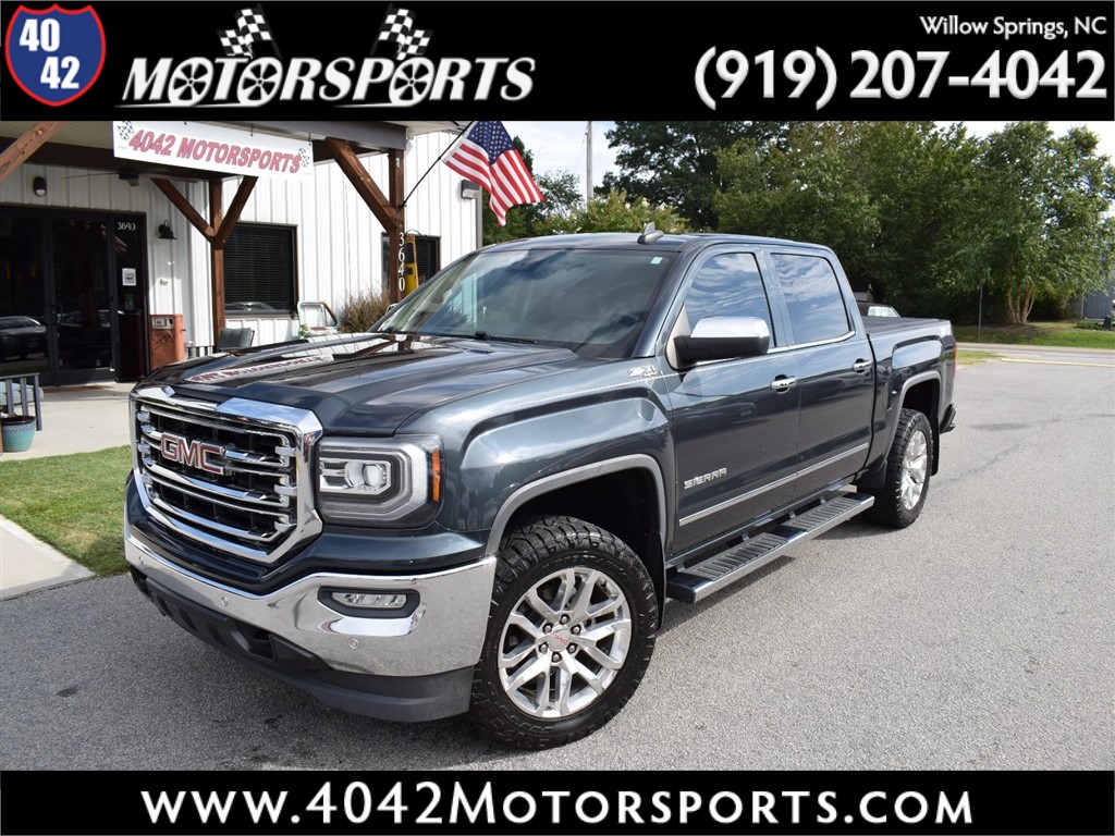 2018 GMC SIERRA 1500 SLT Crew Cab 4WD for sale by dealer