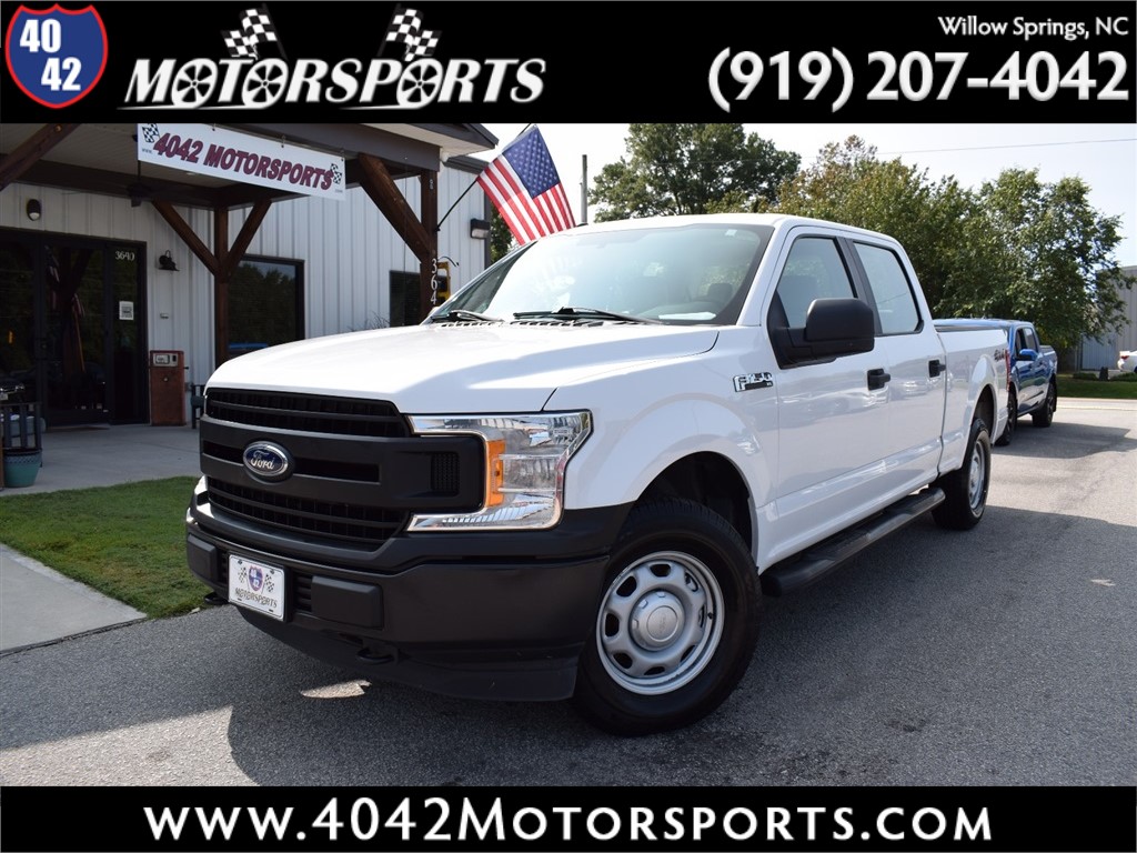 2018 FORD F-150 XL SuperCrew 4WD for sale by dealer