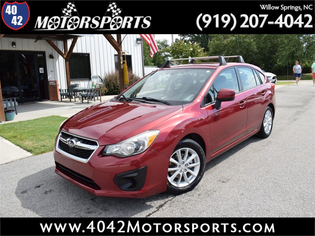 2013 SUBARU IMPREZA 2.0i Premium 5-Door w/All Weather Package for sale by dealer