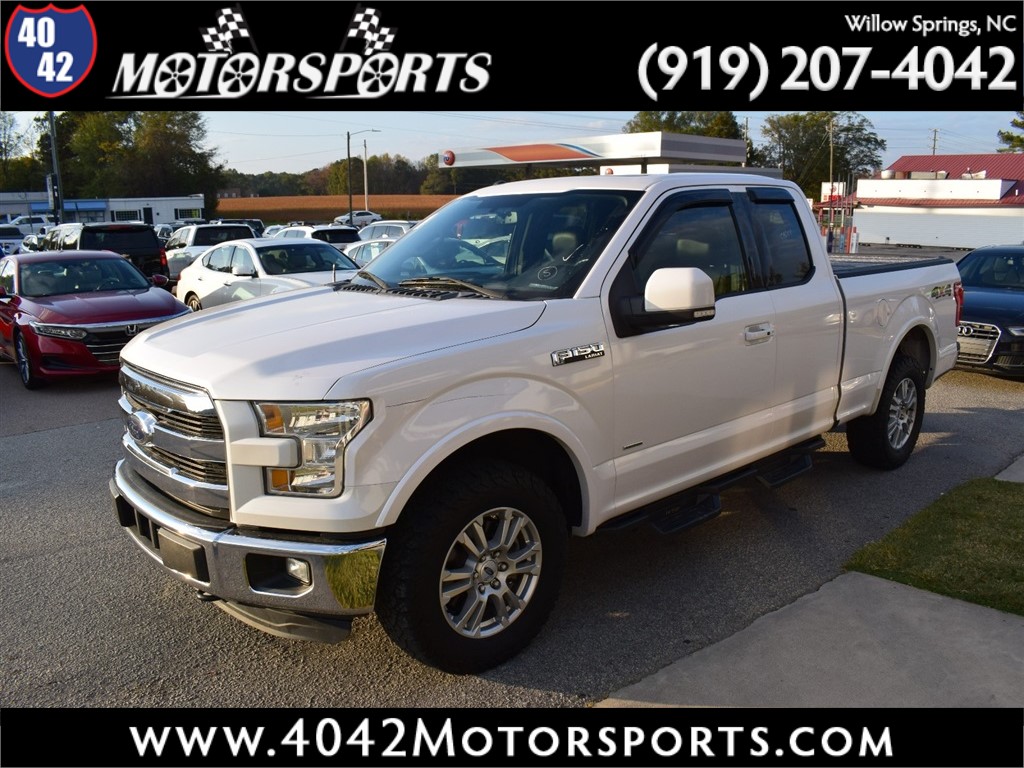 2015 FORD F-150 Lariat SuperCab 4WD for sale by dealer