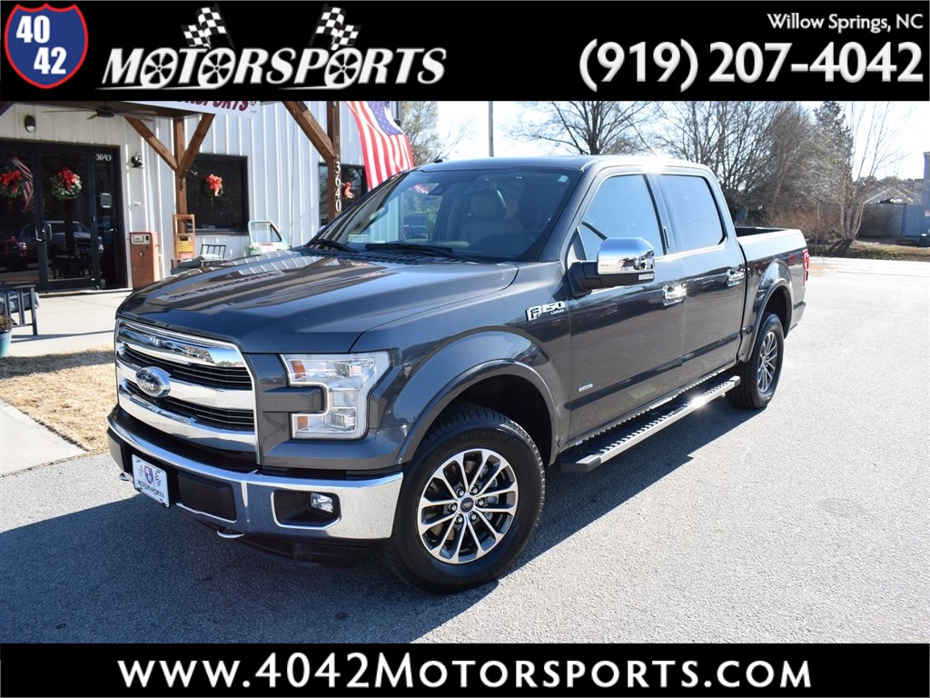 2015 FORD F-150 Lariat SuperCrew 4WD for sale by dealer