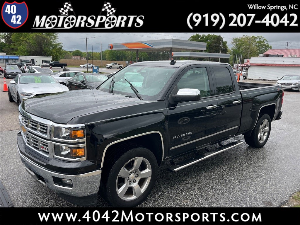 2014 CHEVROLET SILVERADO 1500 1LT Double Cab 4WD for sale by dealer