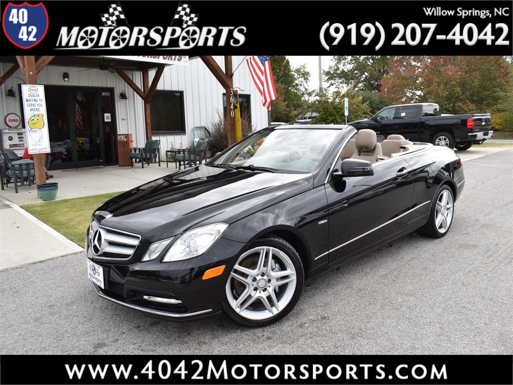 2012 MERCEDES-BENZ E-CLASS E350 Cabriolet for sale by dealer