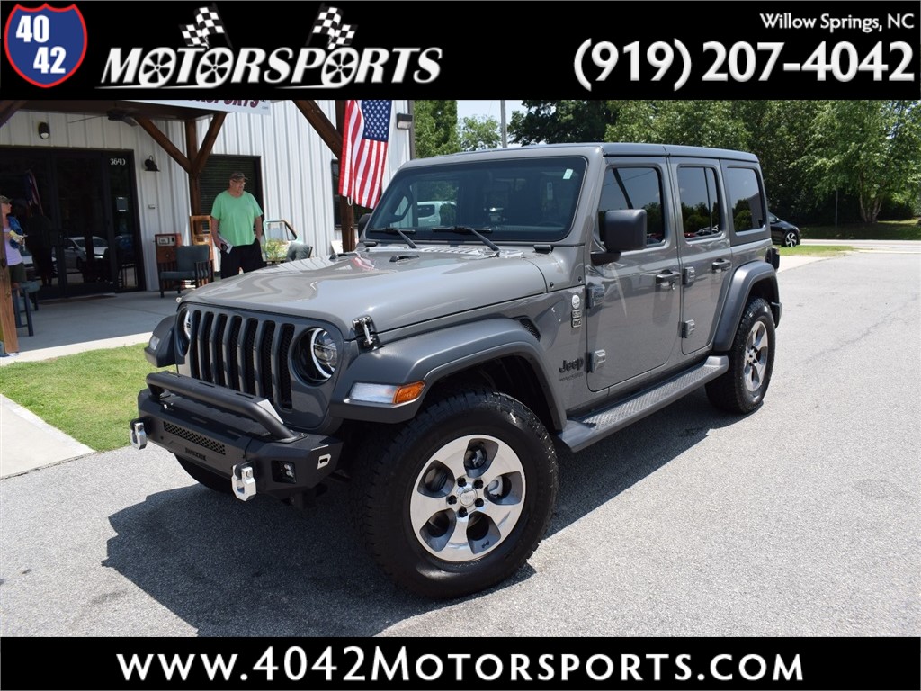 2019 JEEP WRANGLER 4X4 Unlimited Sport for sale by dealer