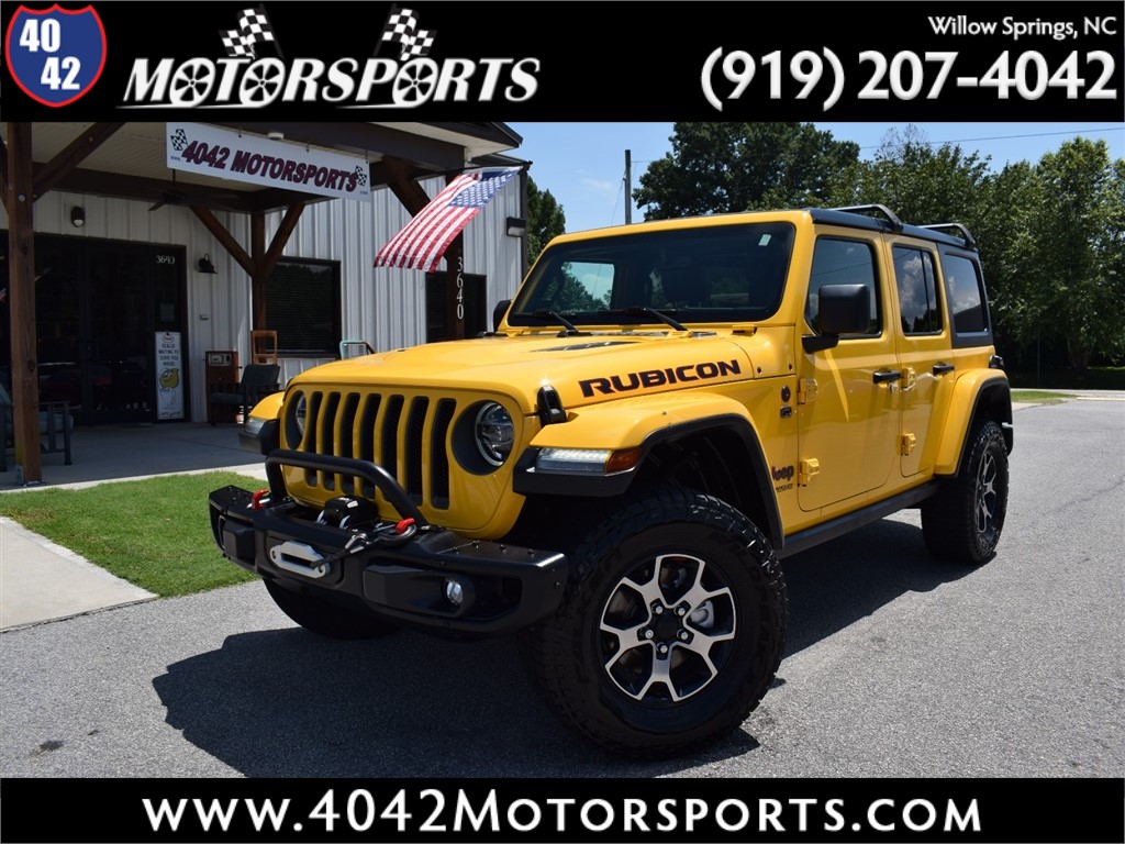 2019 JEEP WRANGLER Unlimited Rubicon for sale by dealer