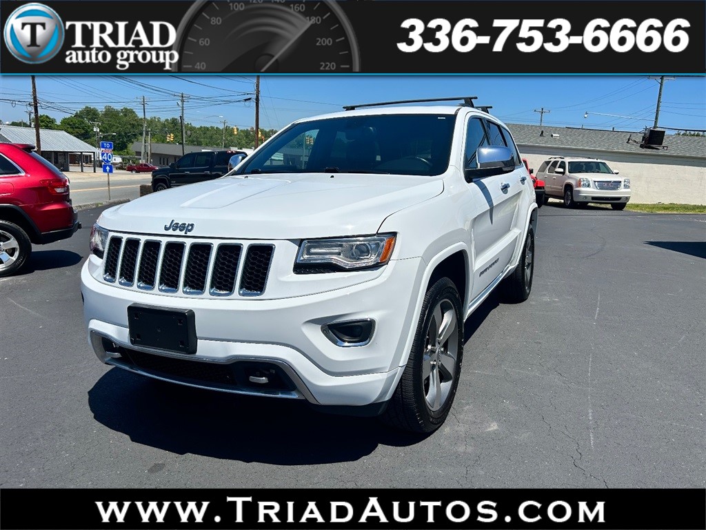 2015 Jeep Grand Cherokee Overland 4WD for sale by dealer