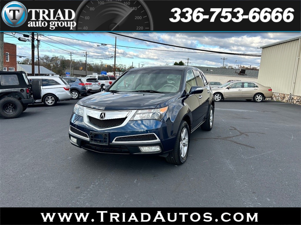 2012 Acura MDX 6-Spd AT w/Tech Package