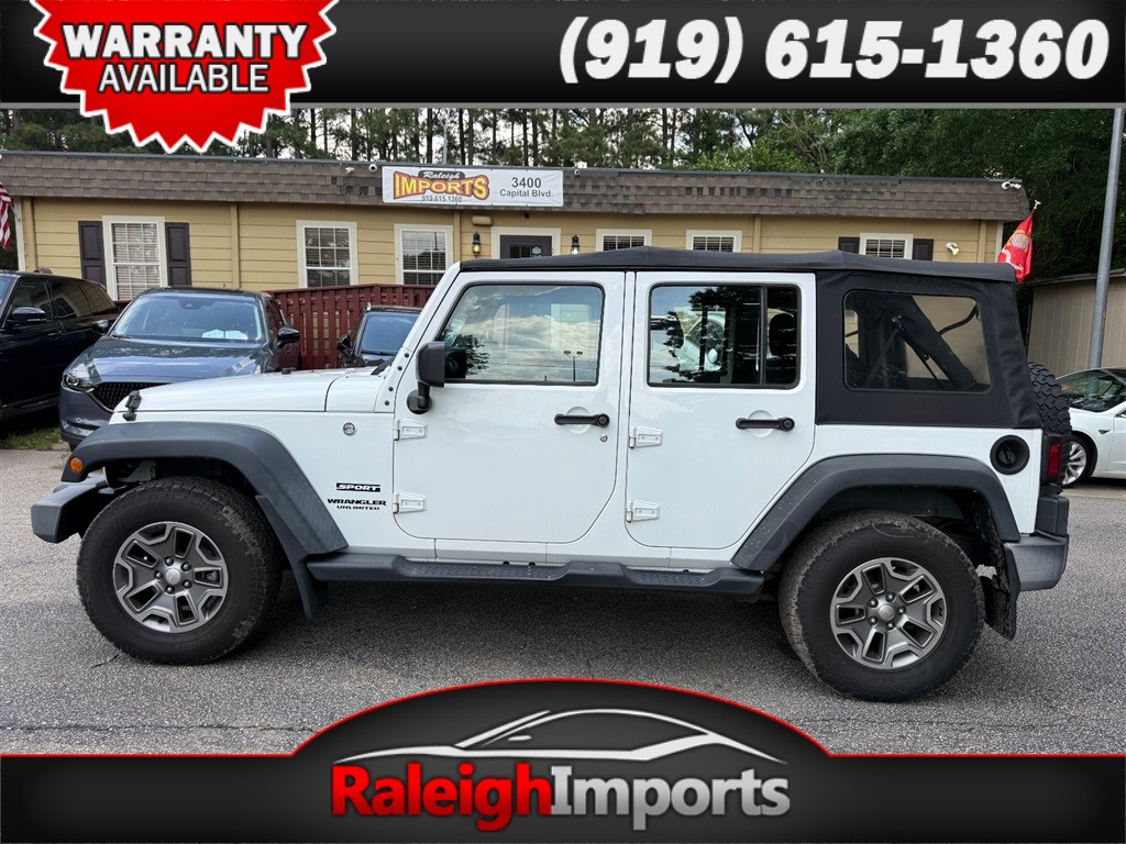 2017 Jeep Wrangler Unlimited Sport 4WD for sale by dealer