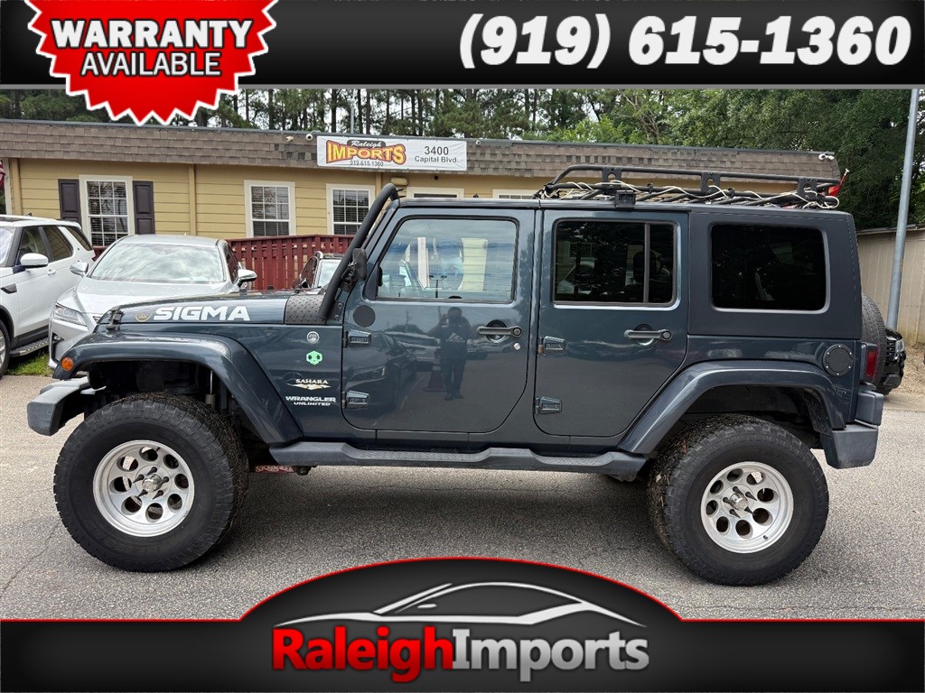 2007 Jeep Wrangler Unlimited Sahara 4WD for sale by dealer