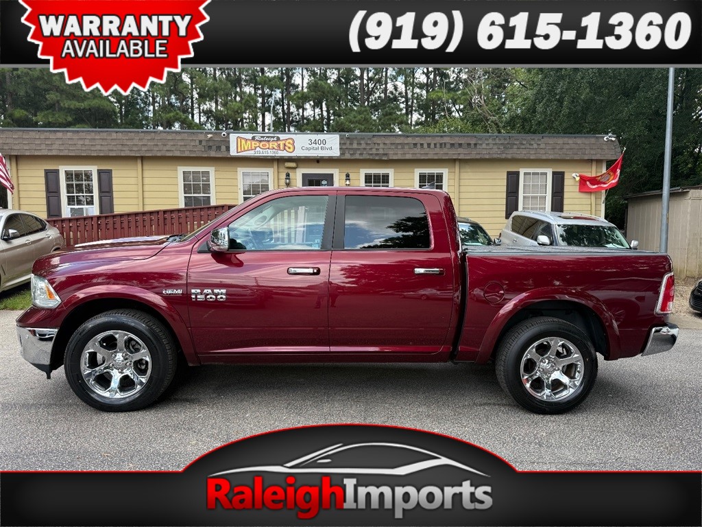 2018 RAM 1500 Laramie Crew Cab SWB 4WD for sale by dealer