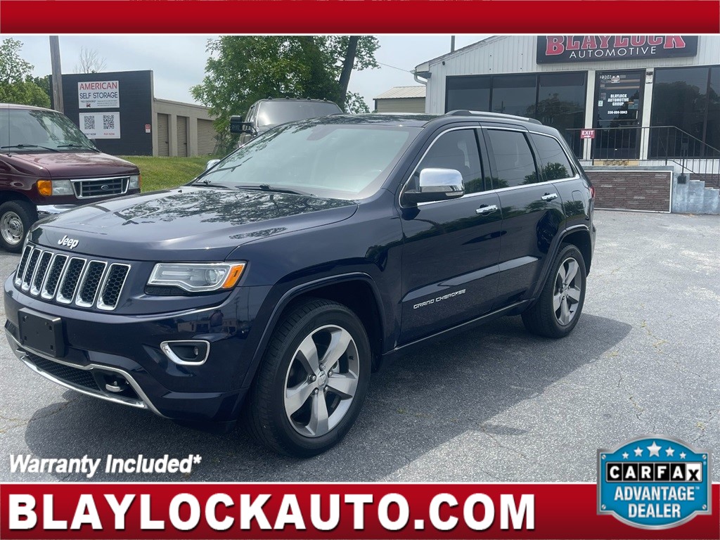 2016 Jeep Grand Cherokee Overland 4WD for sale by dealer
