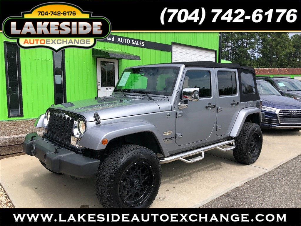 2015 Jeep Wrangler Unlimited Sahara 4WD for sale by dealer