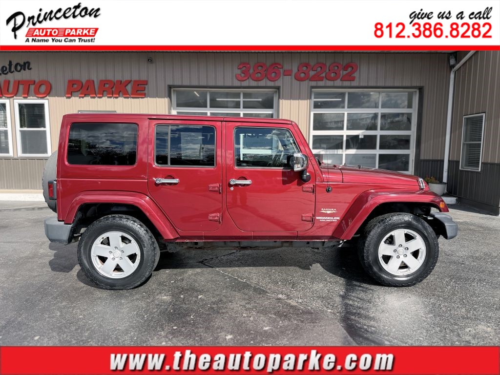 2012 JEEP WRANGLER UNLIMITED SAHARA for sale by dealer