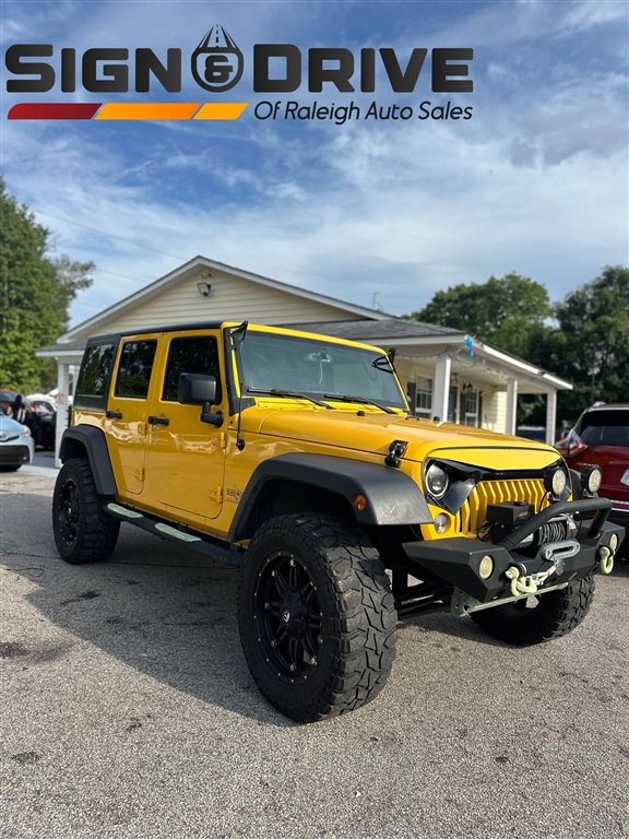 2015 Jeep Wrangler Unlimited Sahara 4WD for sale by dealer
