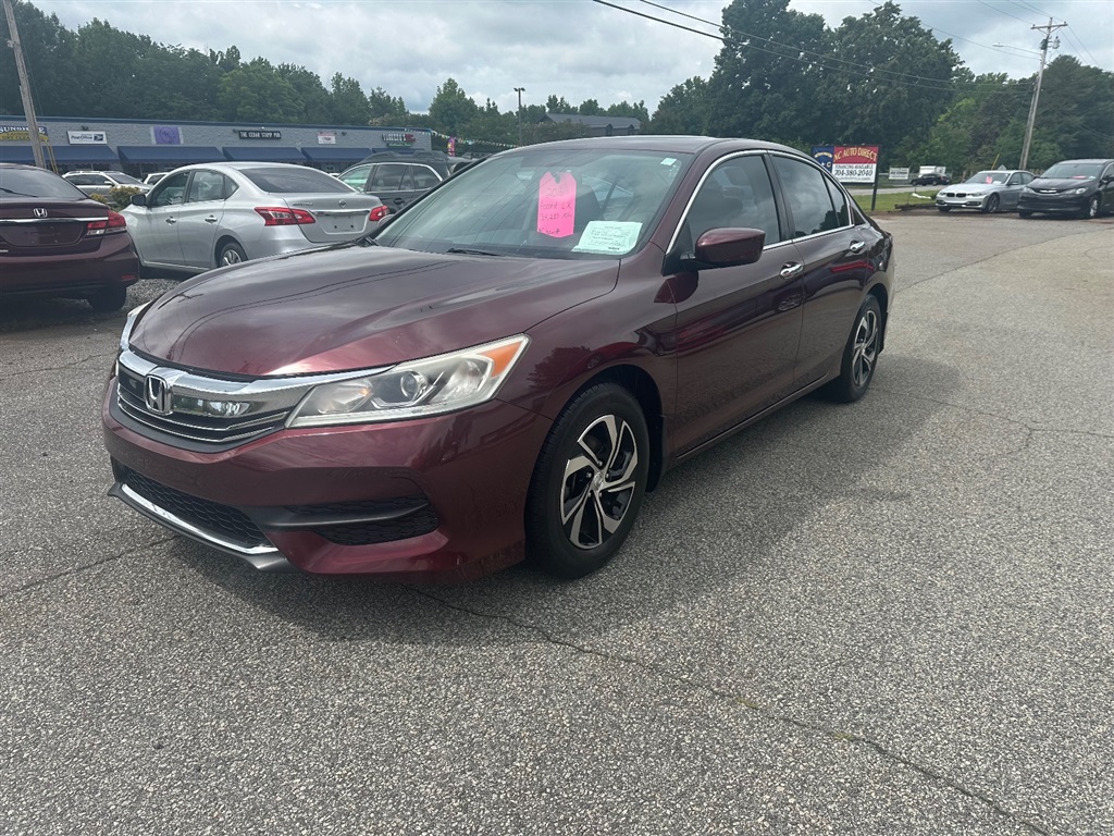 2016 Honda Accord LX Sedan CVT for sale by dealer