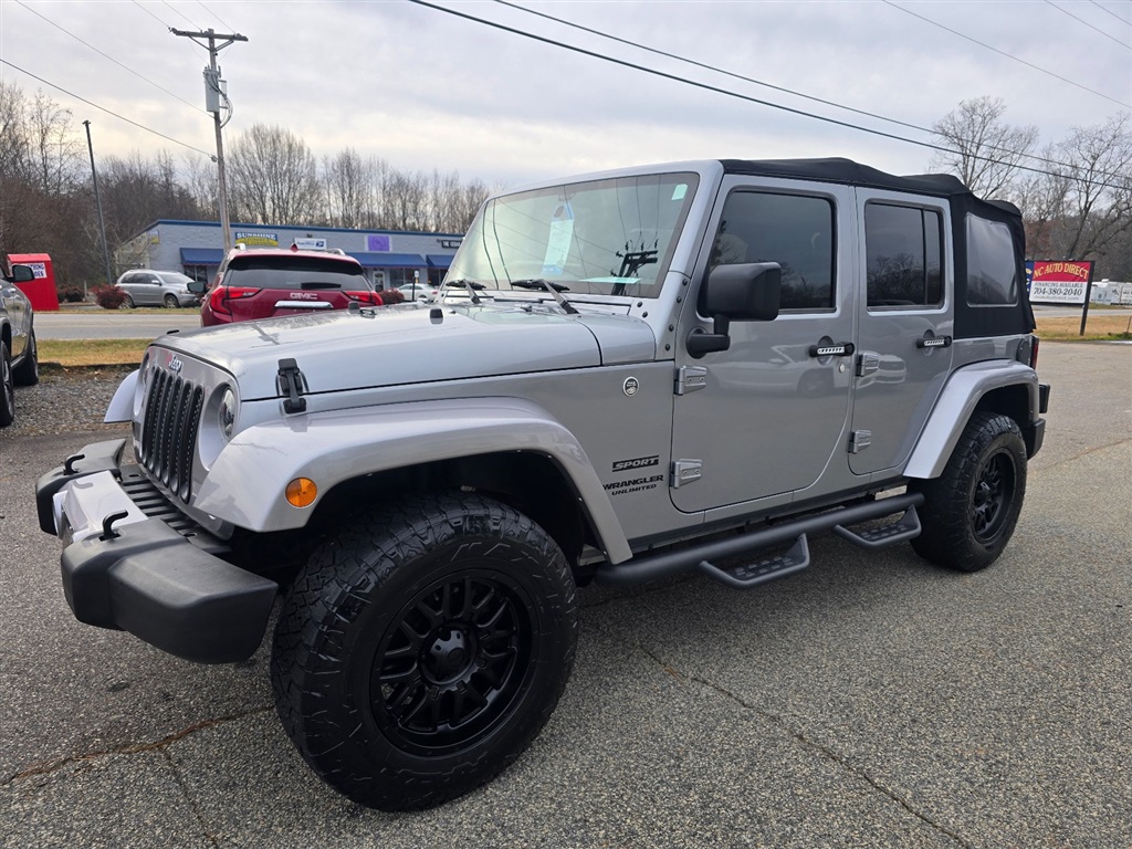 2016 Jeep Wrangler SPORT for sale by dealer