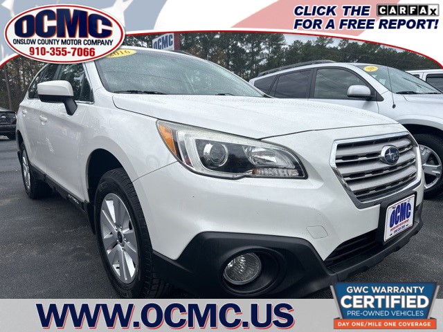 2016 Subaru Outback 2.5i Premium for sale by dealer