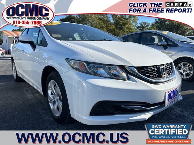 2013 Honda Civic LX Sedan 5-Speed AT for sale by dealer