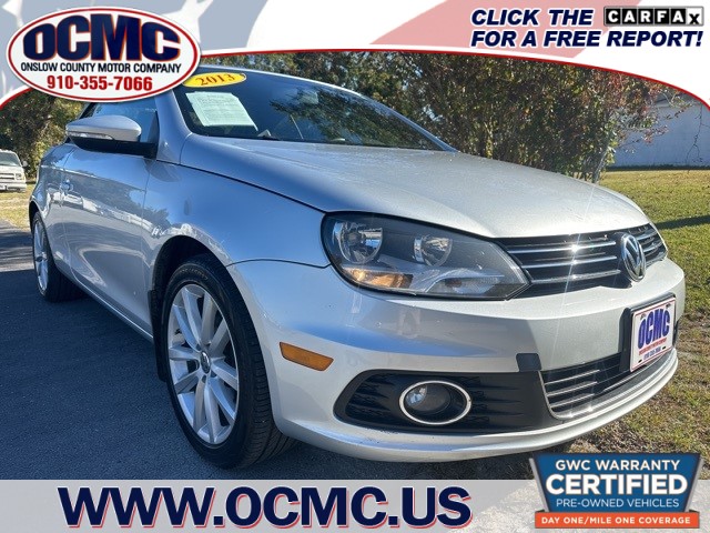 2013 VOLKSWAGEN EOS for sale by dealer