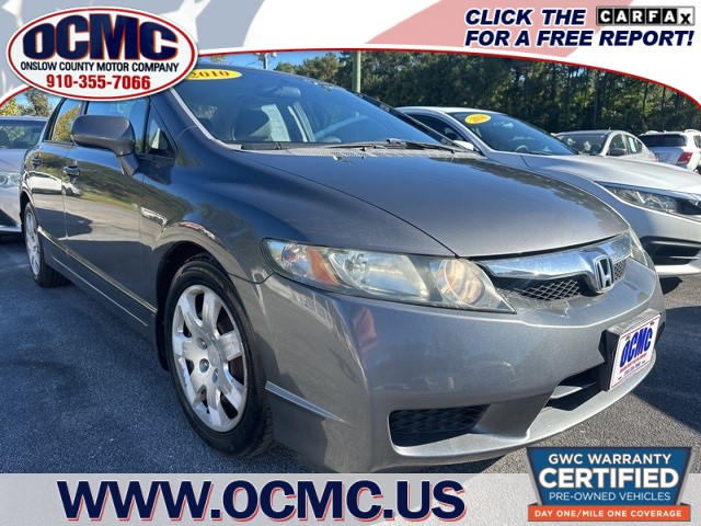 2010 Honda Civic LX Sedan 5-Speed AT for sale by dealer