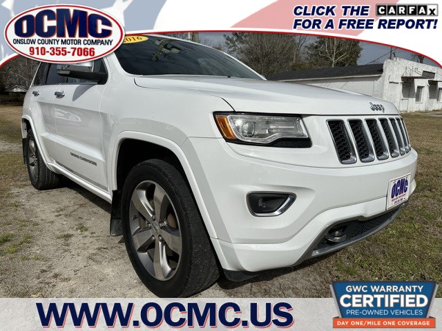 2016 Jeep Grand Cherokee Overland 2WD for sale by dealer