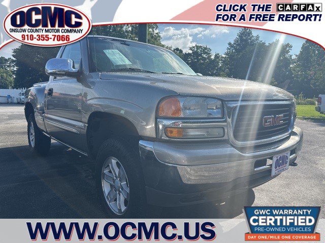 2002 GMC Sierra 1500 SLE Short Bed 4WD for sale by dealer