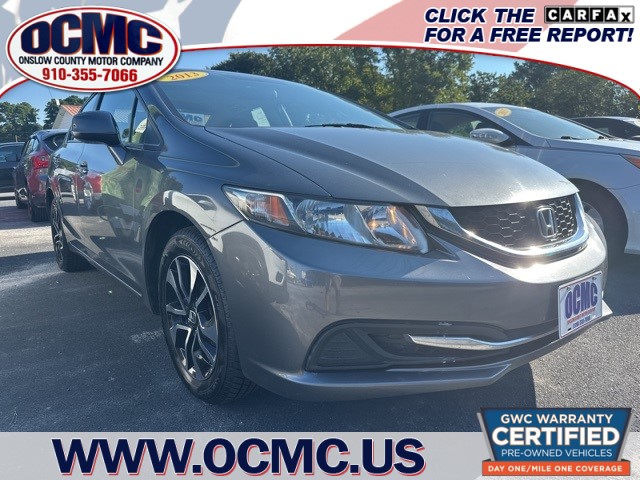 2013 Honda Civic EX Sedan 5-Speed AT for sale by dealer