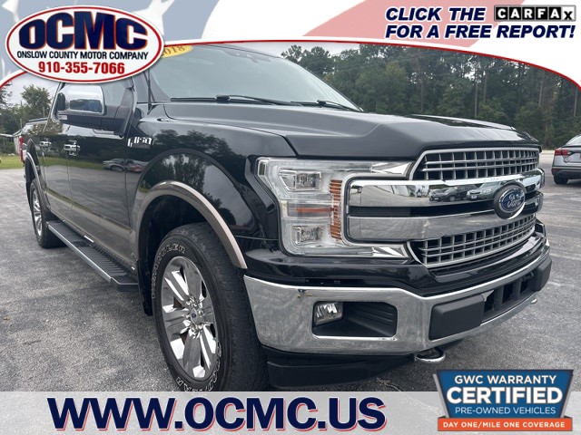 2018 Ford F-150 Lariat SCrew 5.5-ft. Bed 4WD FX4 for sale by dealer