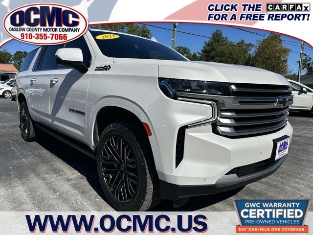 2021 Chevrolet Suburban High Country 4WD for sale by dealer