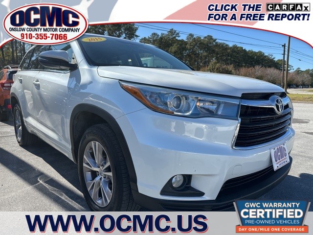 2015 Toyota Highlander XLE FWD V6 for sale by dealer