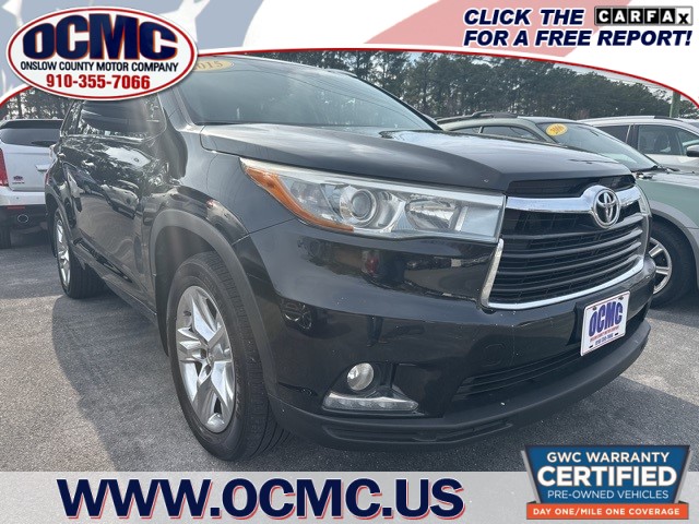 2015 Toyota Highlander Limited Platinum AWD V6 for sale by dealer