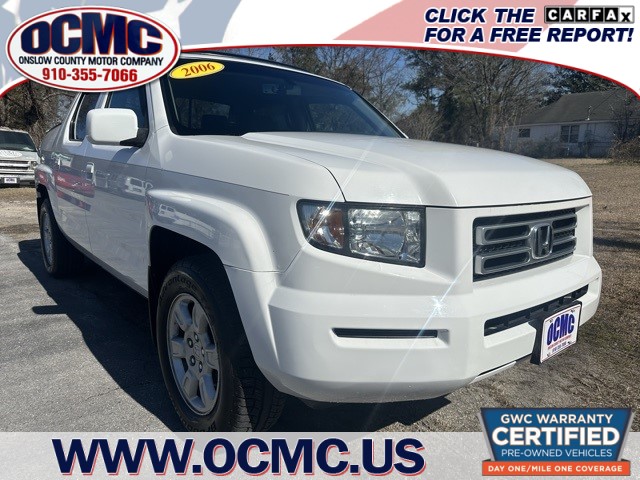 2006 Honda Ridgeline RTL with Moonroof, XM Radio & Navigation for sale by dealer