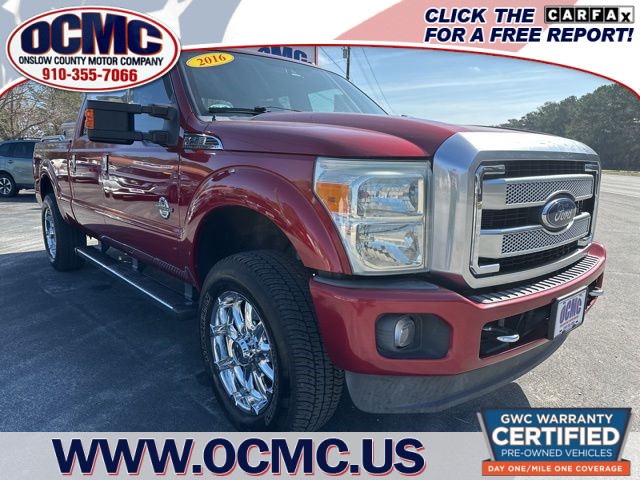 2016 Ford F-250 SD PLATINUM Crew Cab 4WD for sale by dealer