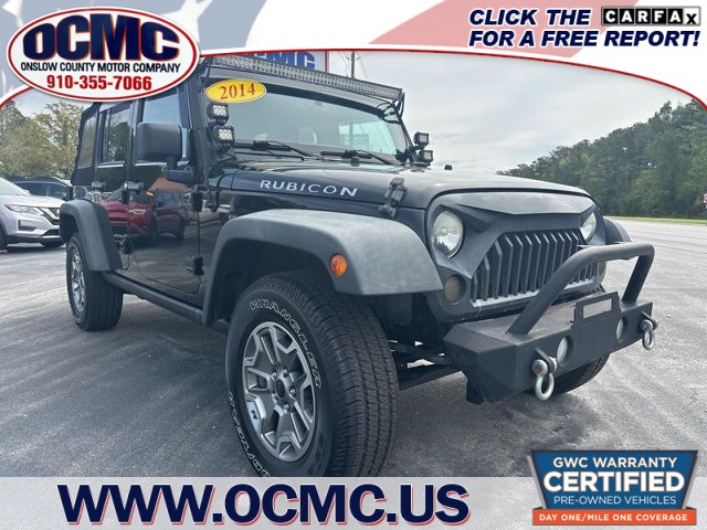 2014 Jeep Wrangler Unlimited Rubicon 4WD for sale by dealer